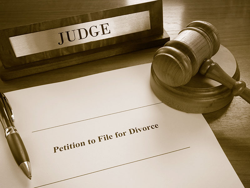 how to file my case in a divorce